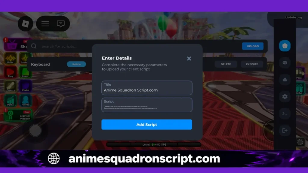 Script Anime Squadron